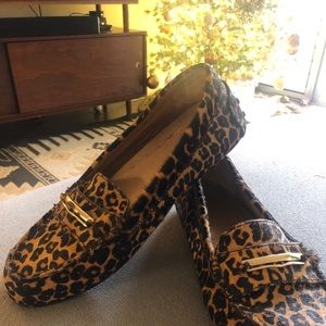 Vionic Leopard Loafers